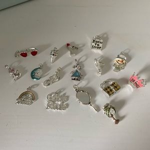 Set of Charms for Bracelet